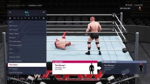 WWE 2K20 - Curb Stomp 1