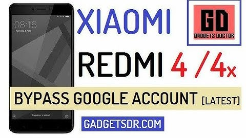 Mi Redmi 4X  | Google Account Remove | 100 % Working.