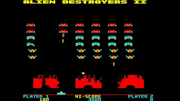 Alien Destroyers 2 AKA Electron Invaders (BBC model B computer)