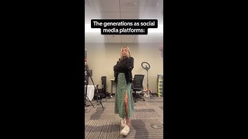 The Generations as Social Media Platforms #shorts
