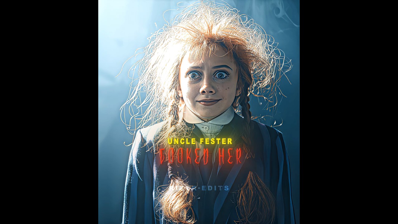 "Uncle Fester" ☠️🔥 | Wednesday 2 Edit | MONTAGEM COMA (Ultra Slowed) 