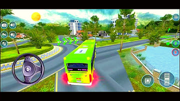 Offroad Bus Simulator Game| Bus Driving Game| Bus Driving Simulator 2023| Bus Game 2024|Bus Gameplay