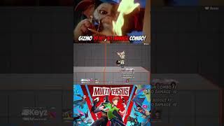 Insane Gizmo True Combo! | 19 Hits, 61 damage | Multiversus | #shorts
