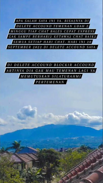 kalo anda di blokir hapus contak itu dia gak mau temenan lagi memutuskas silaturahmi 🤔