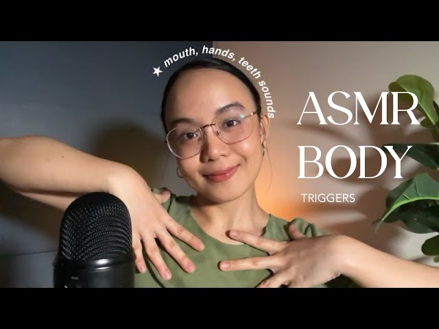 ASMR Fast & Aggressive BODY TRIGGERS 👅👄🦷🙌