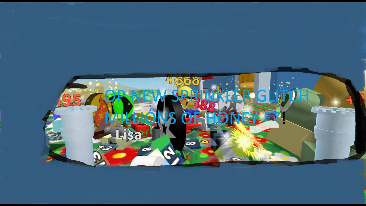 OP SPRINKLER STACKING GLITCH! BEE SWARM SIMULATOR! MUST TRY! YouTube