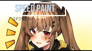 speedpaint using clip studio