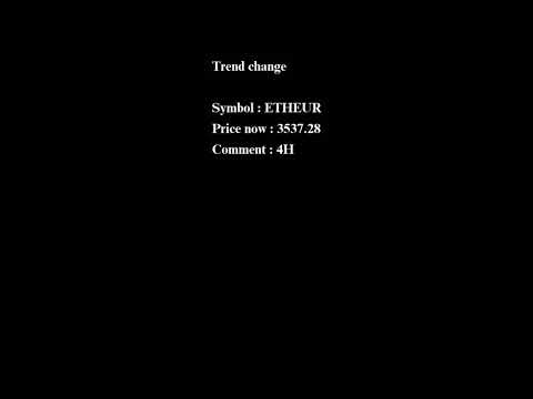 Trend change ETHEUR ID1634764271#forex #bitcoin #forextrader #trading