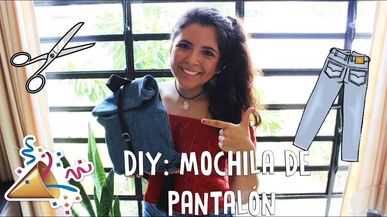 DIY: Mochila de pantalón | PIES VIAJEROS - YouTube