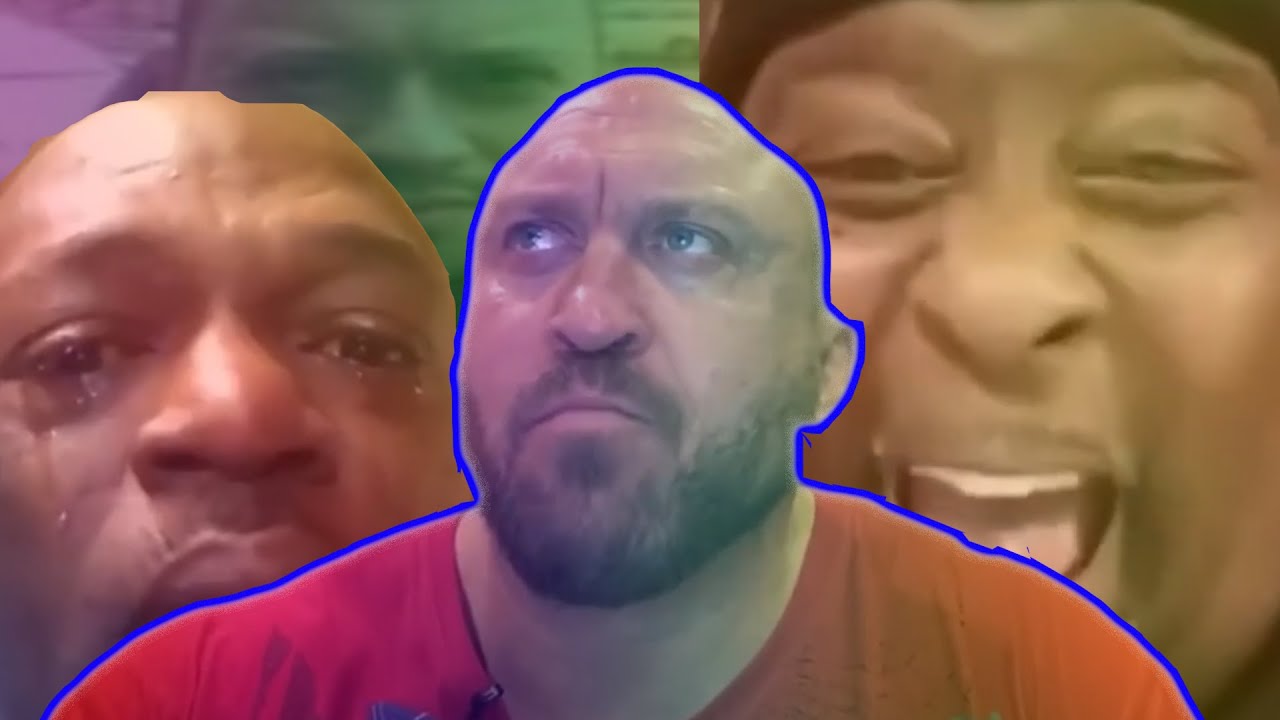 Мем мужик ест