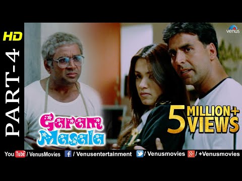 Garam Masala - Part 4 | Akshay Kumar, John Abraham & Paresh Rawal | Hindi Movie | Best Comedy Scenes