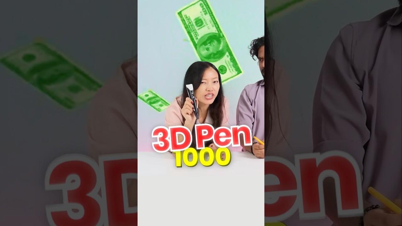 Rs.1 pen vs. Rs.1000 pen #challenge #techtech