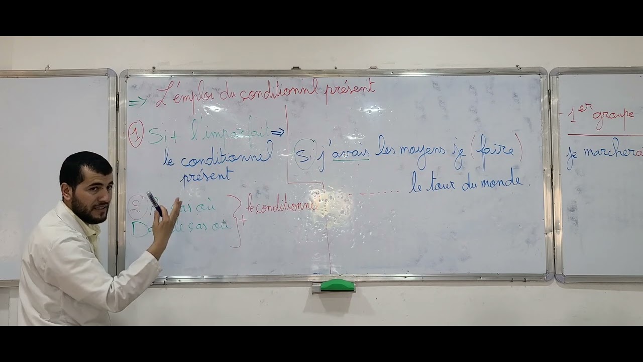 السلسة الذهبية للتحضير لإمتحان الشهادة(02). Le conditionnel présent. متى نستعمله وكيف نصرف ؟!