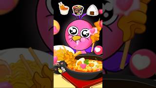 Convenience Store Emoji Eating Challenge Tiktok | Opila Bird Mukbang Animation #Shorts #Animation