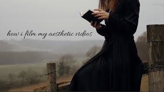 How I Film Aesthetic Cottagecore Videos By Myself Slow Living Lifestyle Silent Cinematic Vlog