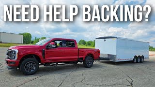 Backing Up a Challenge?  Try Ford's Pro Trailer Backup Assist!