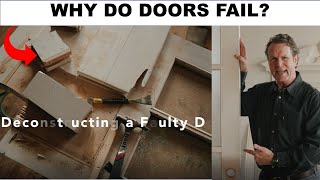 How NOT to build an exterior door. 3 things you need to STOP doing.