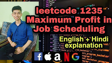Maximum Profit in Job Scheduling Leetcode 1235 || Coding Culture