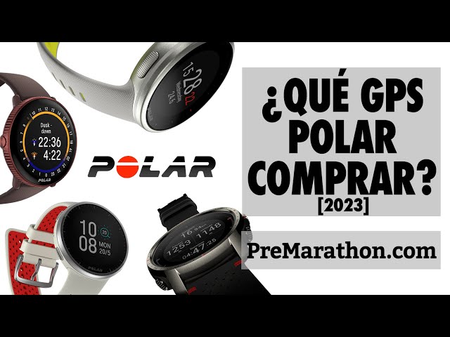 Qué Reloj gps o sensor Polar comprar? Guía de modelos. 