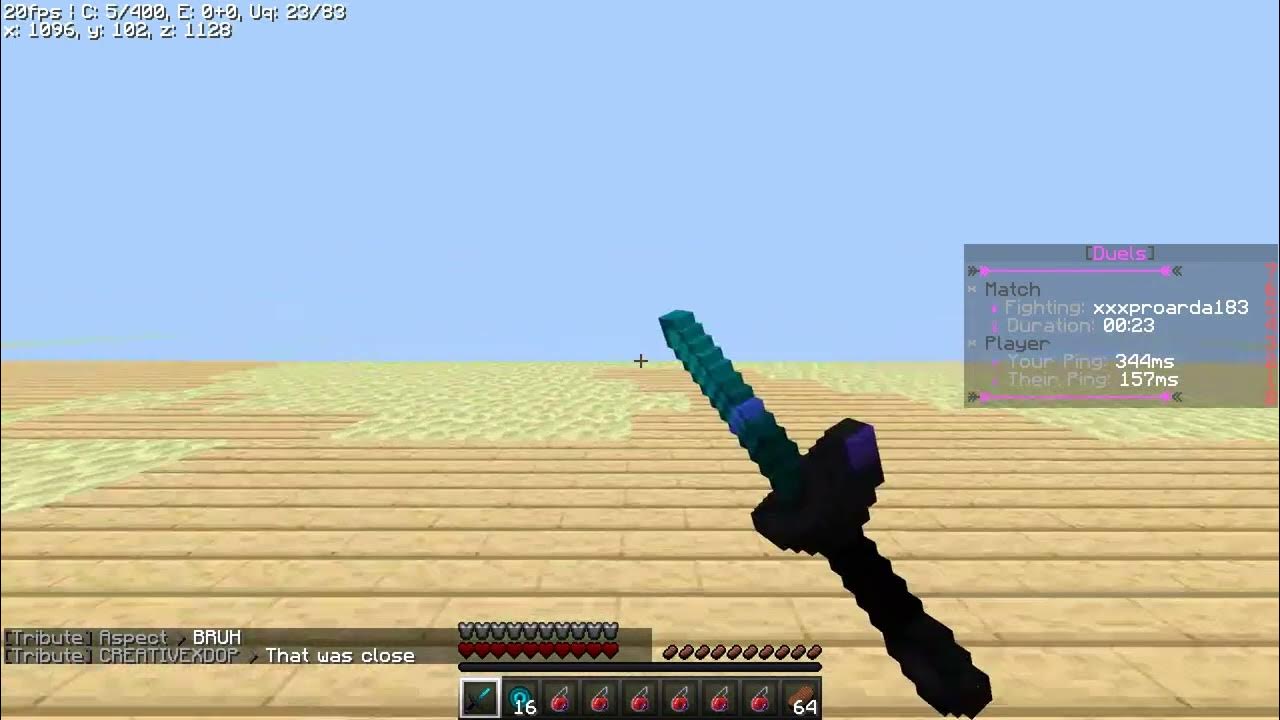 Eaglercraftx arch mc duels pvp youtube