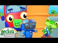 Rainbow Chaos: Colorful Hide N Seek | Gecko&#39;s Garage | Cartoons For Kids | Toddler Fun Learning