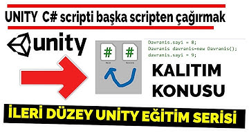 20-Unity C# Bir Script