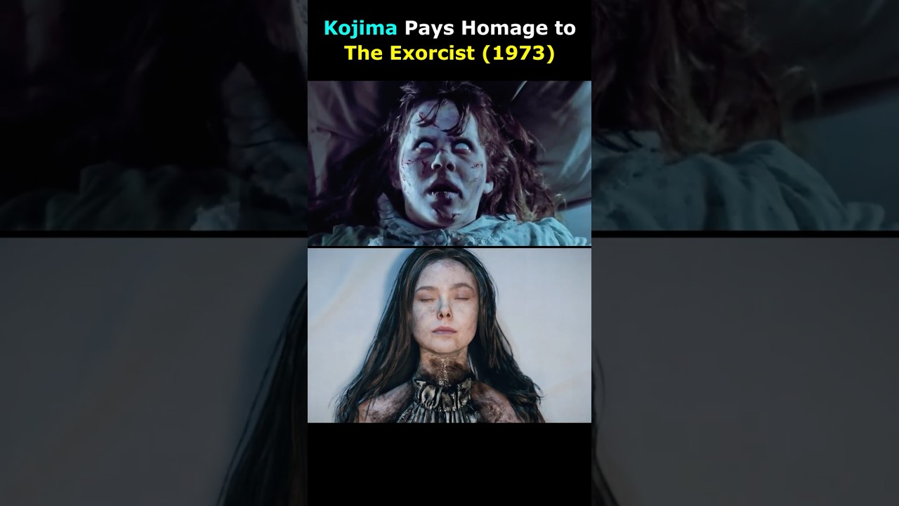 Kojima Pays Homage to The Exorcist (1973) 