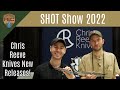 Chris Reeve Knives New Releases 2022 - Glass Blasted vs Sand Blasted - SHOT Show 2022