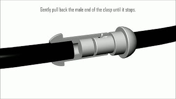 How to Use The 5001550 Magnetic Bayonet Clasp