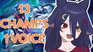 I Voiced 13 League of Legends Champions in ONE Week | WEEK 3
