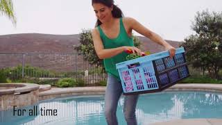 Collapsible tote bag | Storage Box | Shopping Basket
Now we have a perfect article to go shopping, also you can carry all kinds of things.
Buy at: https://amzn.to/2pTSOJC
https://www.clevermade.com/
collapsible carrying and active storage solution, CleverCrates that has people saying, “Now why didn’t I think of that?” A design like this isn’t necessarily easy to come up with, but it sure seems simple. And it certainly is clever. Lightweight, durable and compact. What could be better? Collapsible tote bag | Storage Box | Shopping Basket