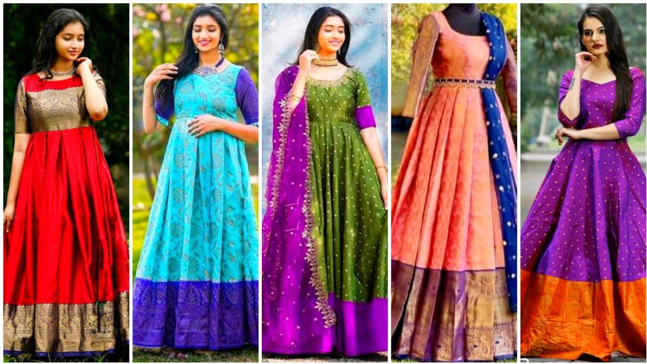 Latest Customized long Frock designs meesho long Frocks Haul long gowns