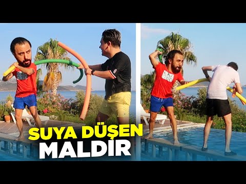 EKİPLE SUYA DÜŞEN MALDIR CHALLENGE!!! 😂 EN MAL KİM??