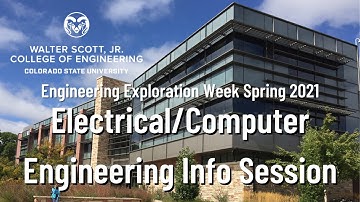 CSU EEW Spring 2021 - Electrical/Computer Engineering Information Session