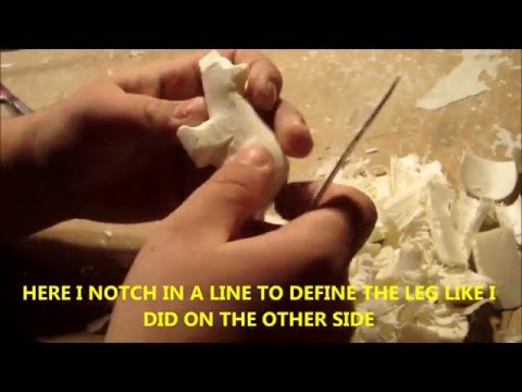 HOW TO MAKE A SOAP CARVING WITH DAVE ZACHARY (POLAR BEAR)