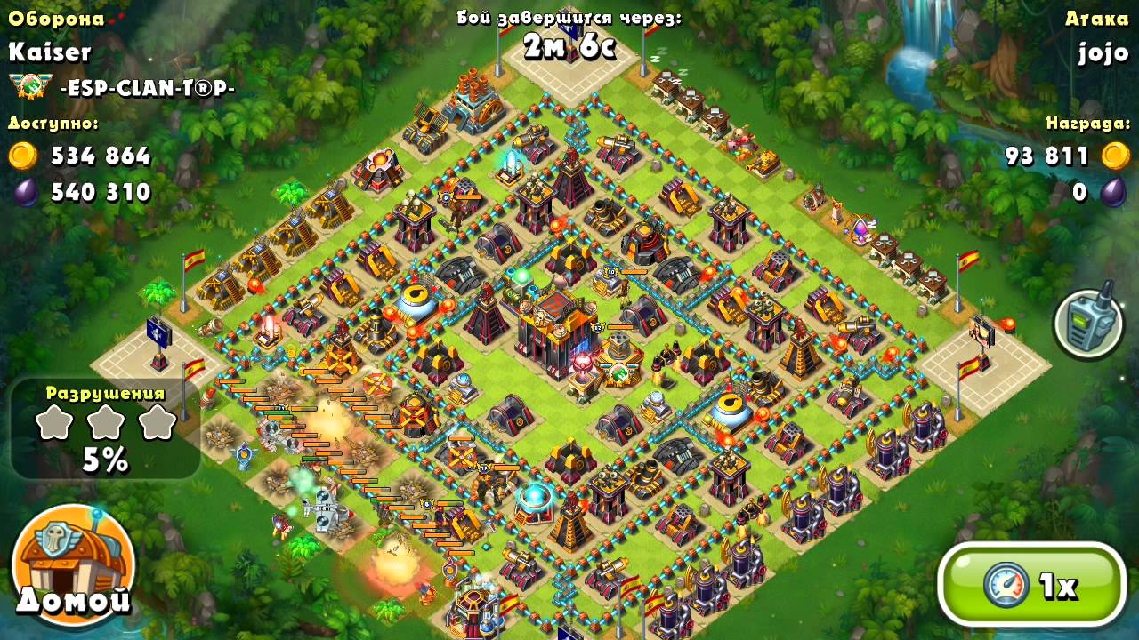 Атака на 159 уровень.  Победа. Jungle Heat The attack on the 159 level