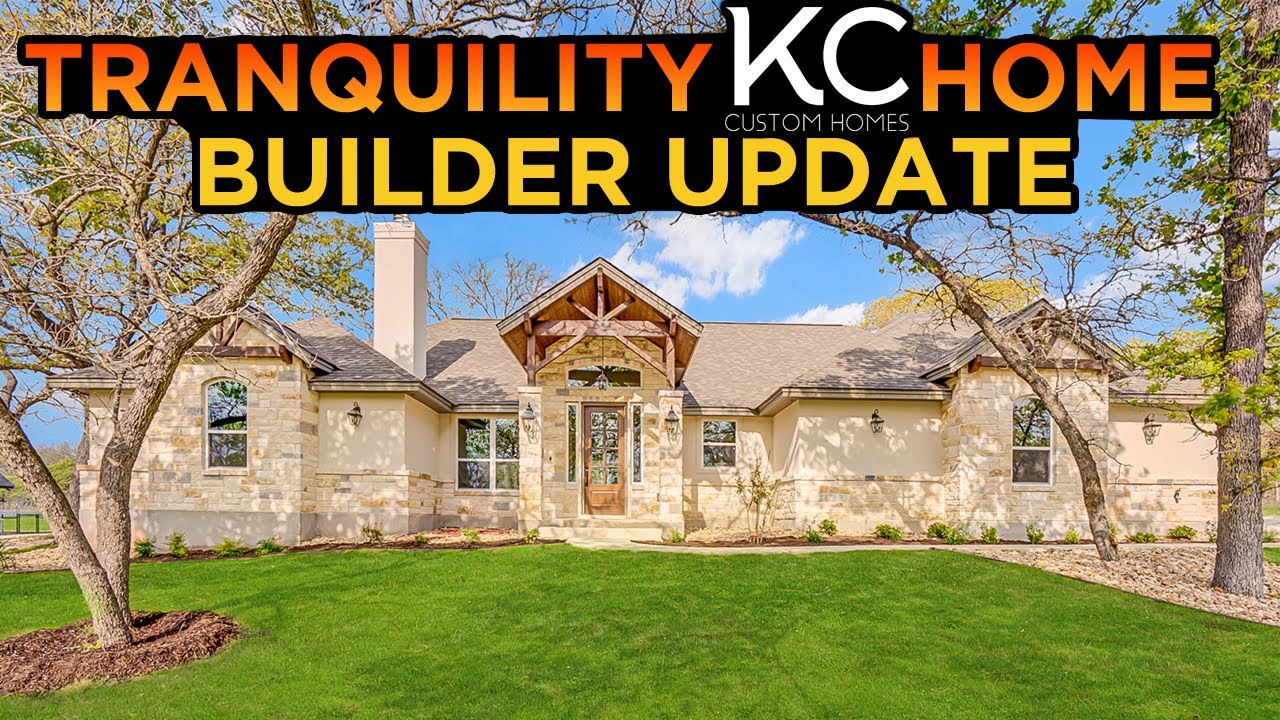 Award winning Texas Builder New Construction Update in La Vernia Texas