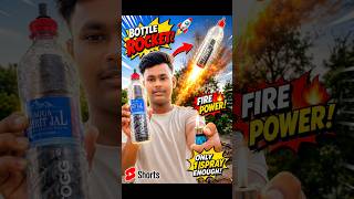 Bottle Rocket Using Body Spray 🚀😱 | Amazing Science Experiment #shorts
