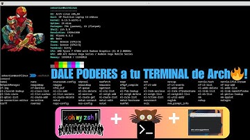 🔧 Personaliza tu Terminal en Arch Linux como un PRO | Neofetch + Zsh + Oh My Zsh + Kitty 🎨