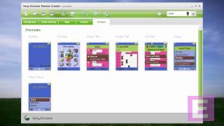 Create Mobile Theme Using Sony-Ericsson Theme  Creator screenshot 5