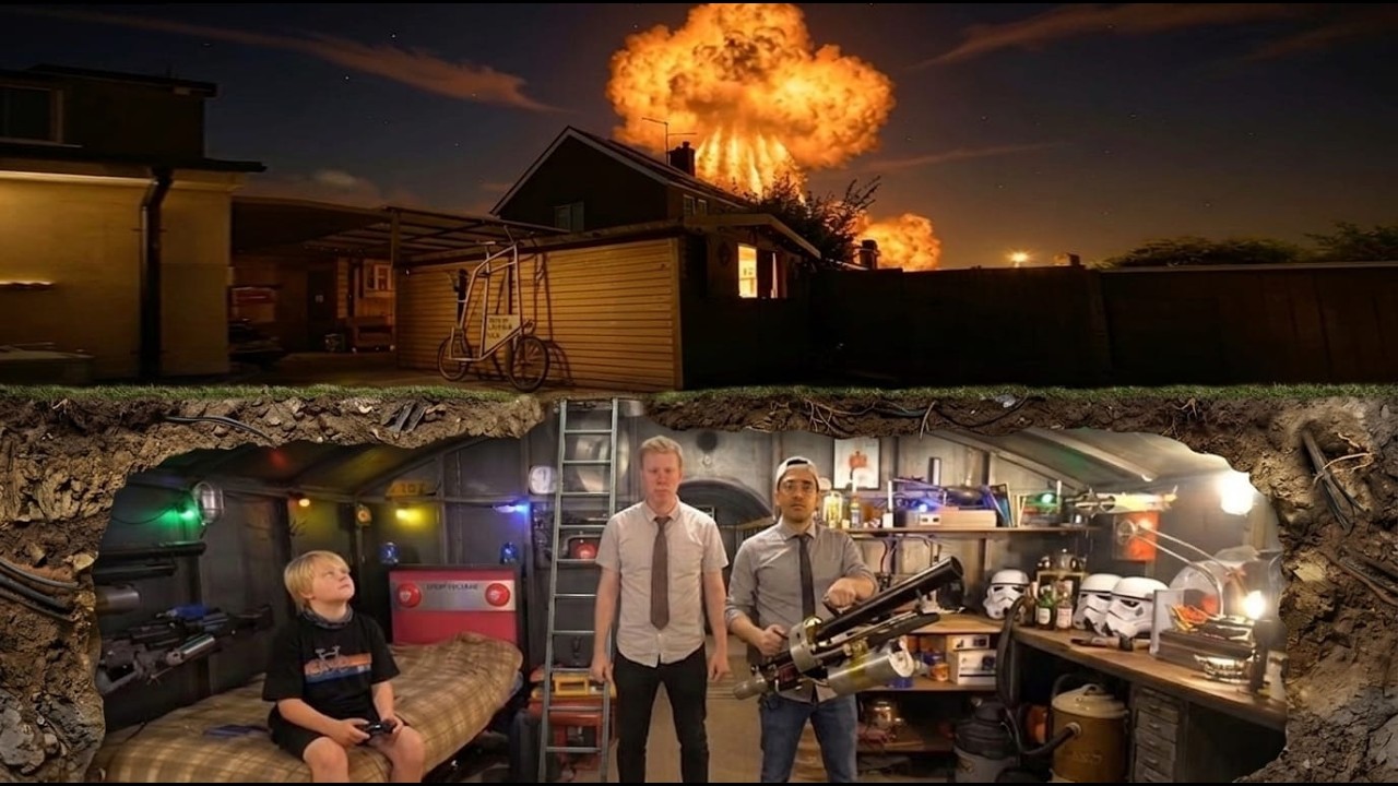 هل المخبأ مناسب لو حصل الأسوأ؟ تجربه ٥ سنين☢️ DIY Bunker