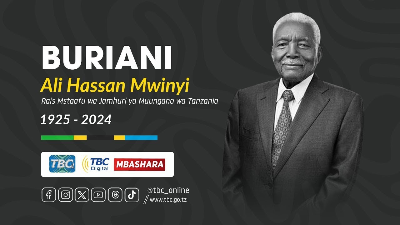 🔴#TBCLIVE: BURIANI ALI HASSAN MWINYI