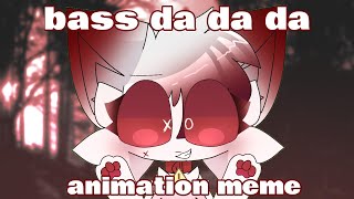 Bass da da da (paws) animation meme [oc] // flipaclip X Ibis paint