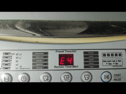 How to Solve E4 Error in Signature Top Load Fully Automatic Washing Machine