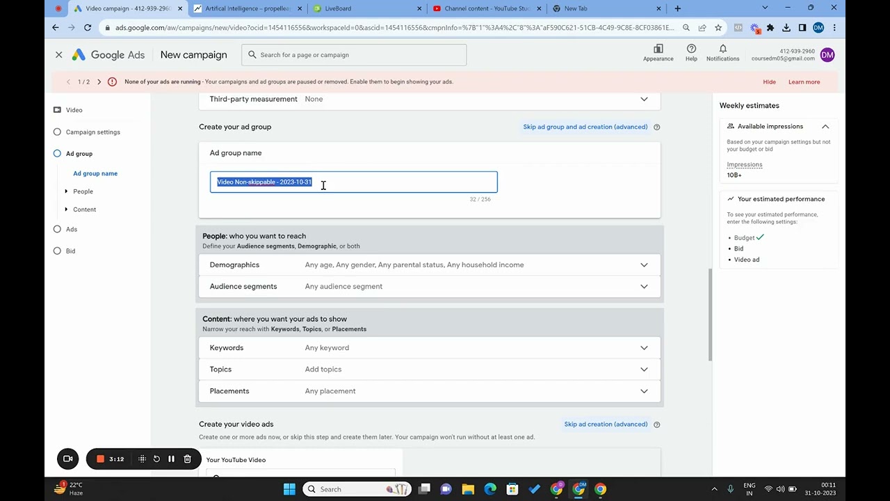 PART 21 — YouTube Ads Reporting & KPI Breakdown | SRV Digital Services
