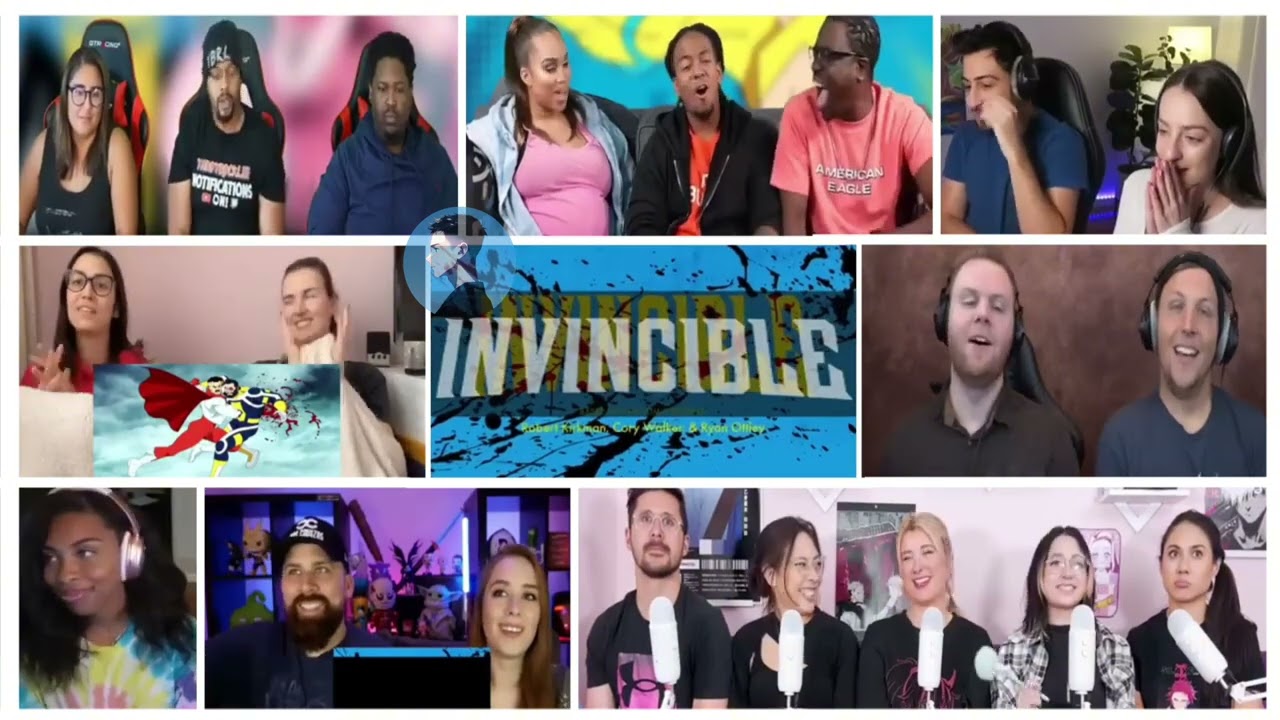 Invincible Episode 7 Reaction Mashup