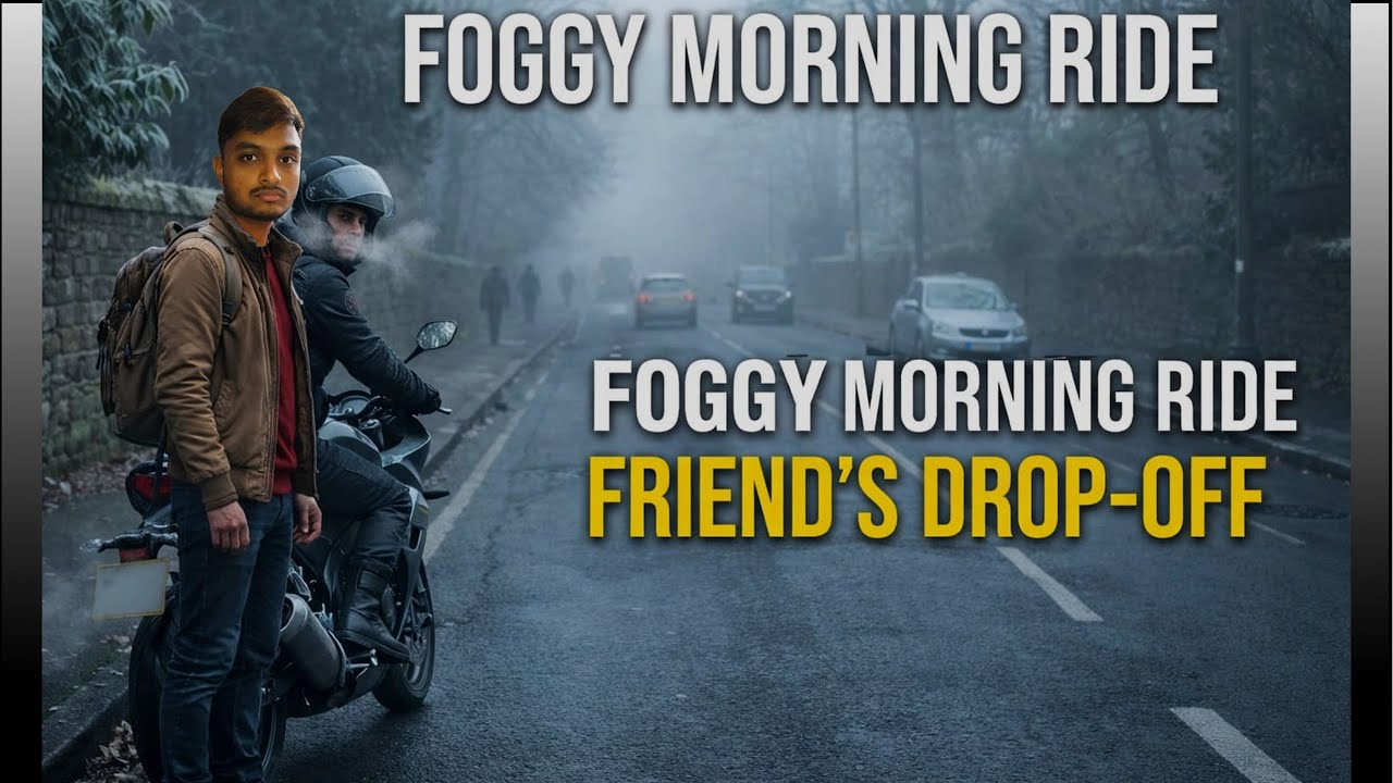 Subah-Subah kohra Mein Ride | Cold Weather Bike Vibes |vloge 50|