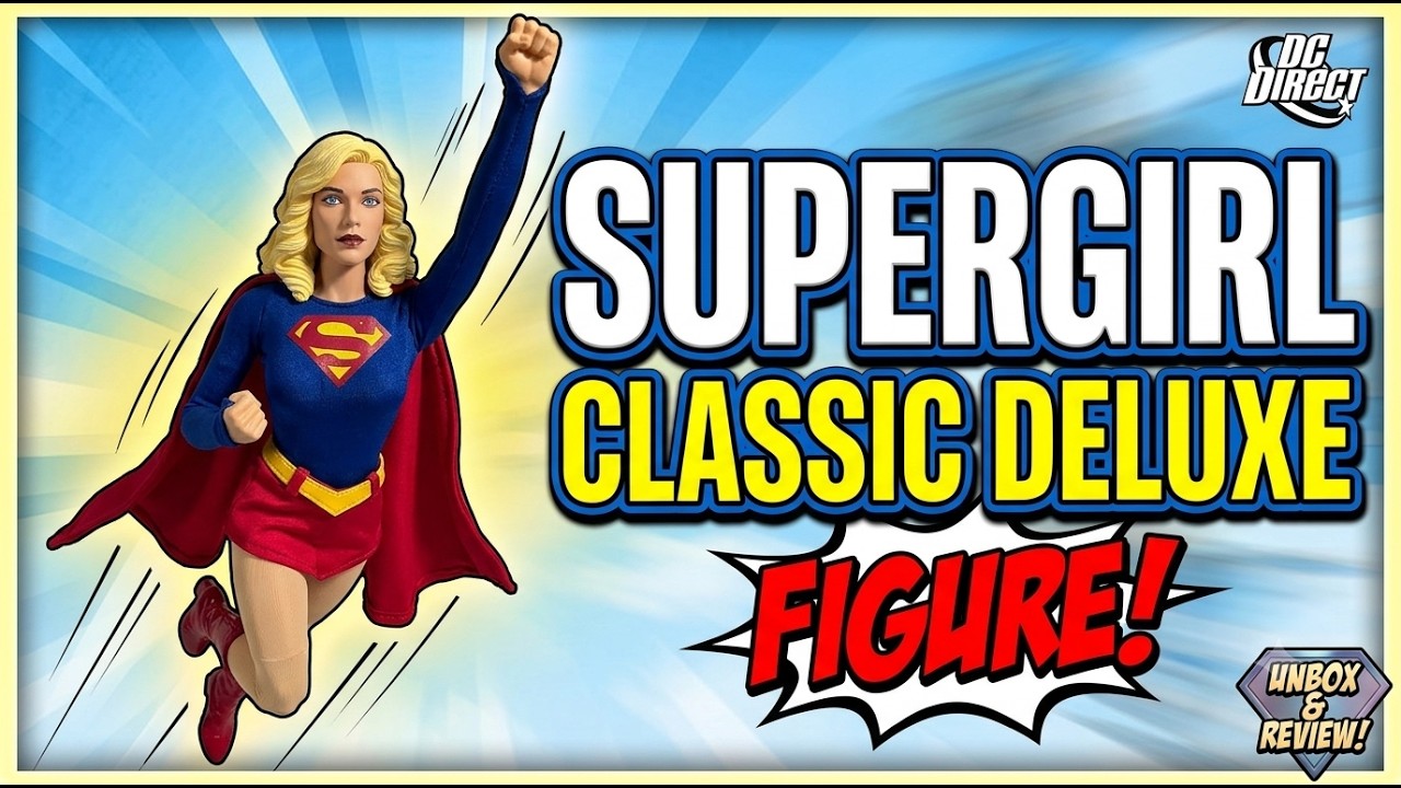 Supergirl Classic 1/6 Scale Deluxe Figure DC Direct Unboxing