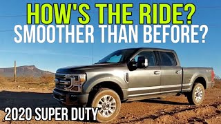 Shocking! 2020 F250 Ford Super Duty! Does it ride Smoother than the 20172019? Find out!