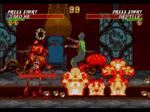 Ultimate Mortal Kombat Trilogy XL Glitch Demonstration 